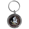 Florida St. Seminoles Carved Metal Key Chain